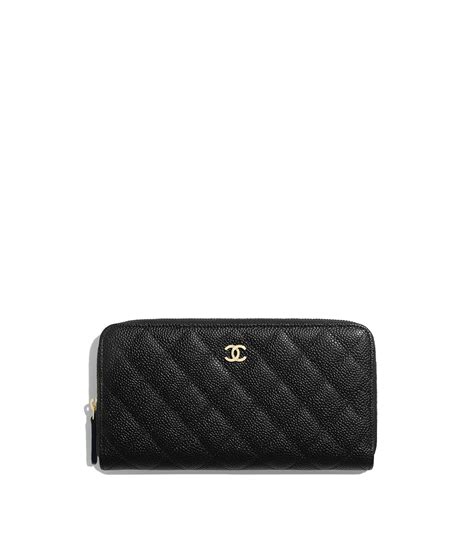 chanel wallet price in france|chanel zipped wallet.